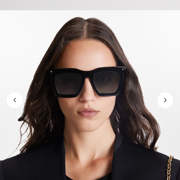 Louis Vitton LA Gran Bellezza Black Sunglasses - Picture 15 of 16